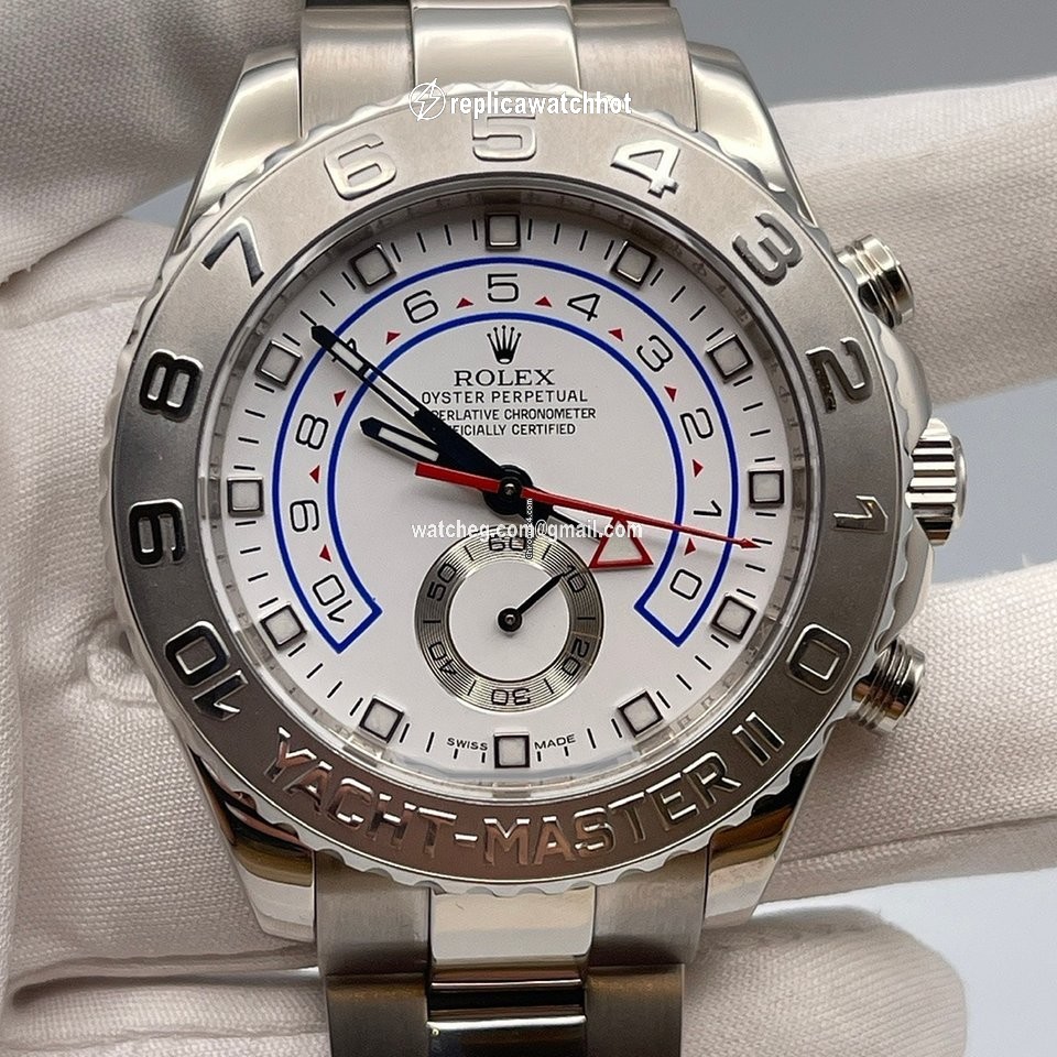 Rolex Yacht-Master II Mens watch Unisex White gold Automatic 116689 2