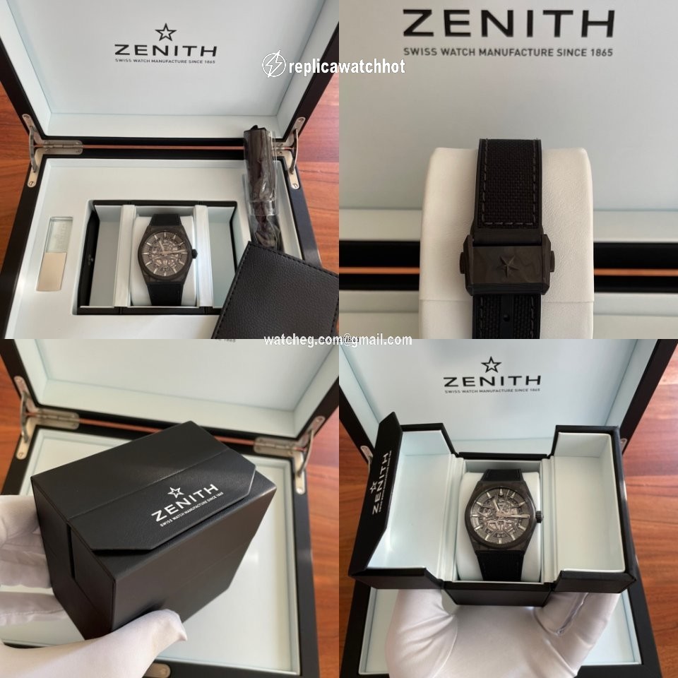 Zenith Defy Mens watch Unisex Automatic Carbon 10.9000.670 80.R795 2