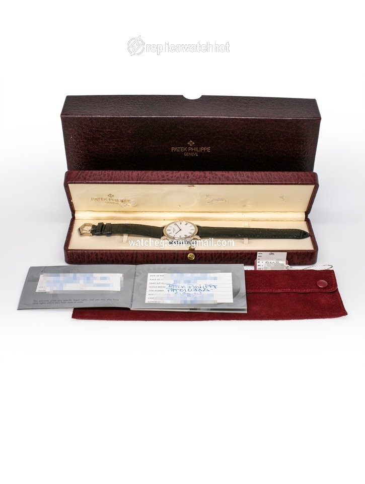 Patek Philippe Calatrava Mens watch Unisex Automatic White gold 5120G 2
