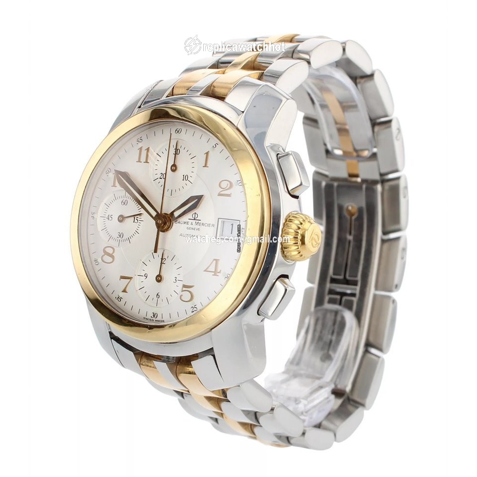 Baume & Mercier Capeland Mens watch Unisex Automatic Gold Steel MV045217 2