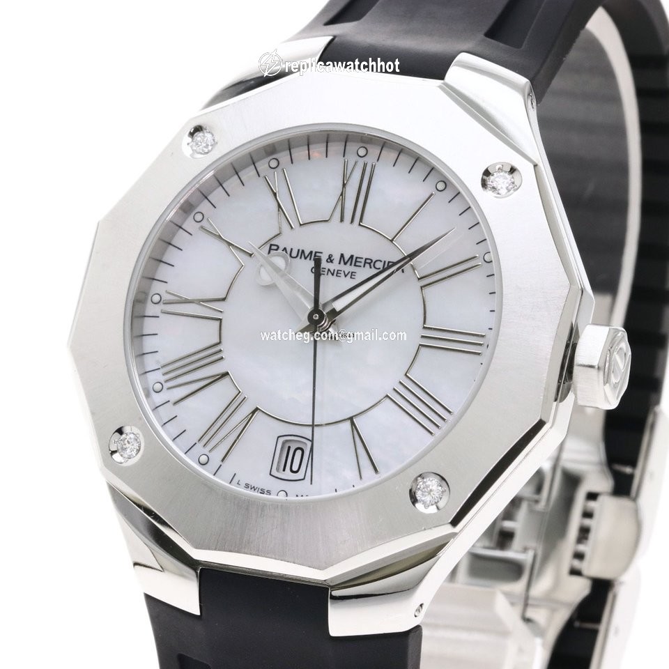 Baume & Mercier Mens watch Unisex Quartz Steel 4P 2