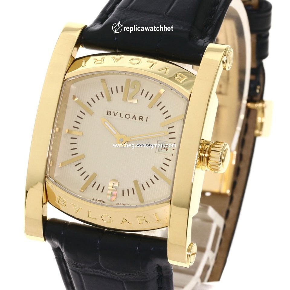 Bulgari Assioma Womens watch Quartz Yellow gold AA39G 2