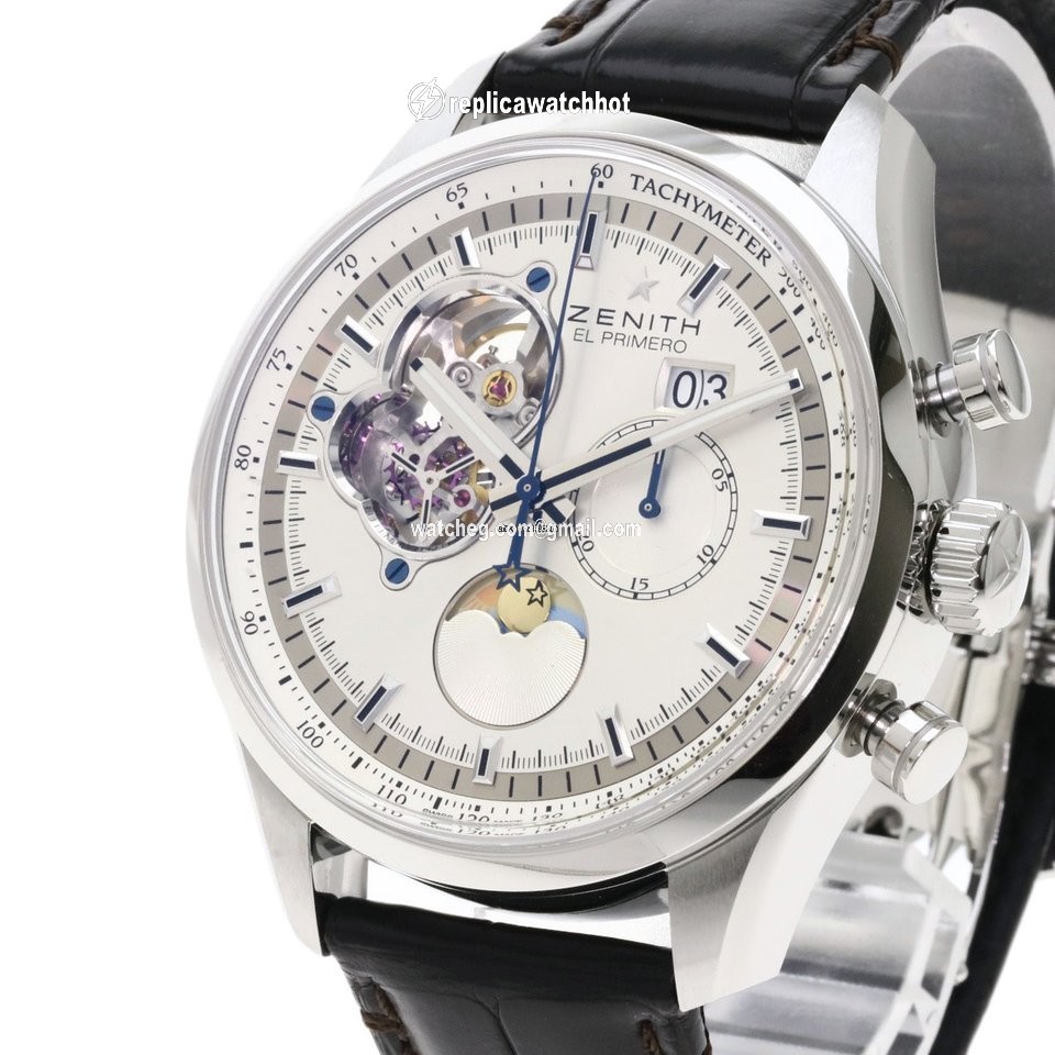 Zenith El Primero Mens watch Unisex Automatic Steel 03.2160.4047 2