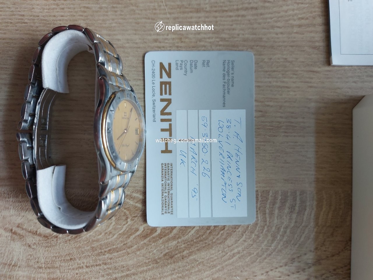Zenith Port Royal Mens watch Unisex Quartz 59.3150.226 2