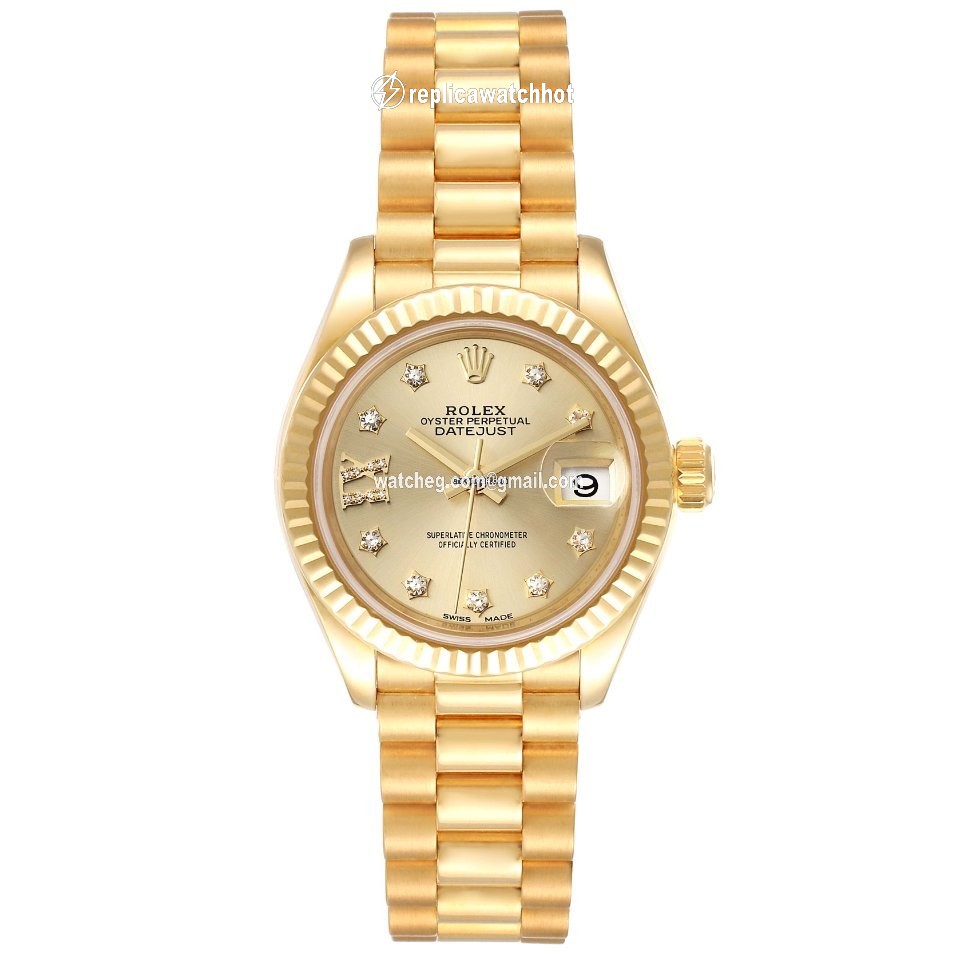 Rolex Lady-Datejust Womens watch Yellow gold Automatic 279178 2