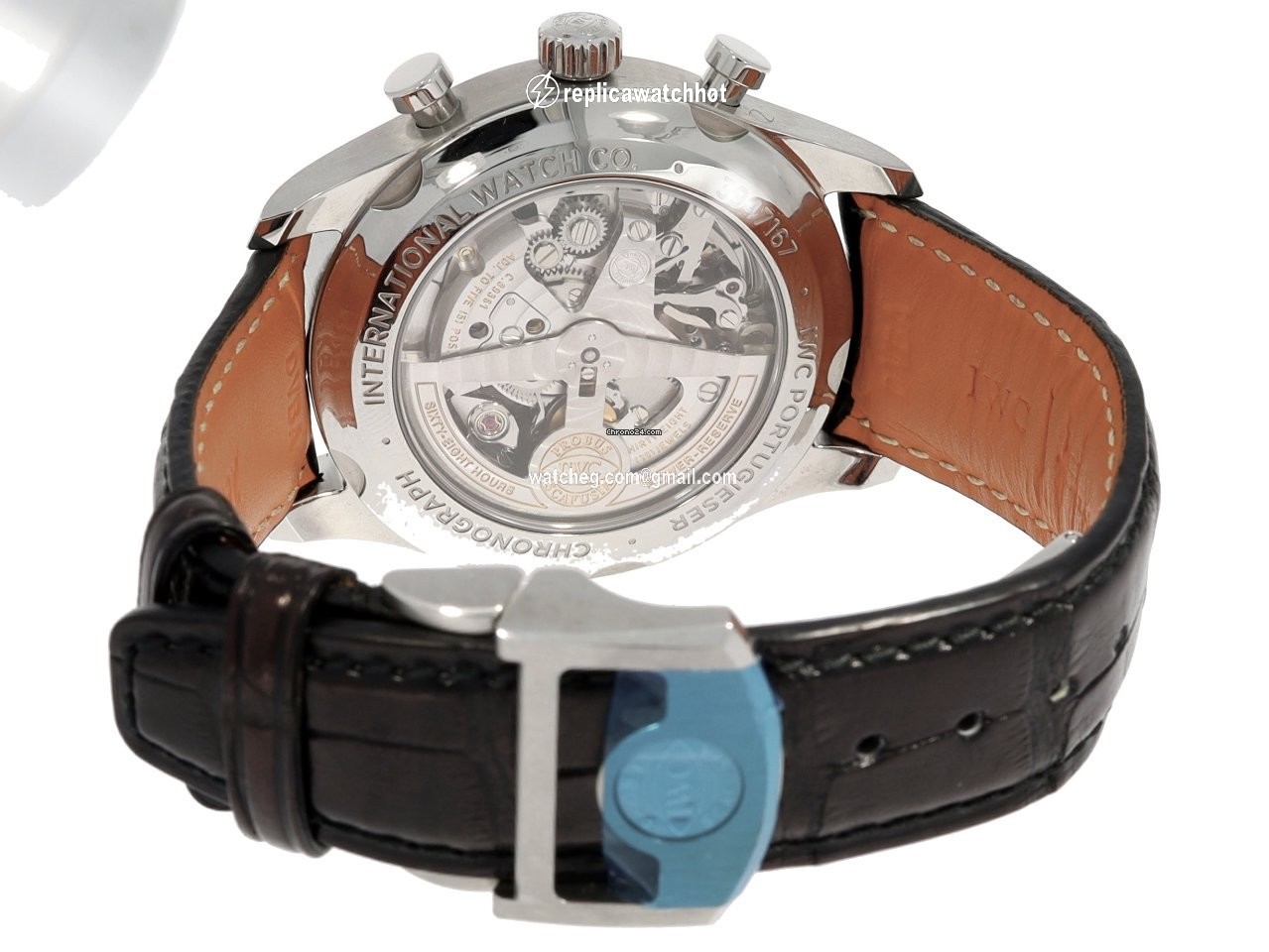 IWC Portuguese Chronograph Mens watch Unisex Automatic Steel IW390404 2