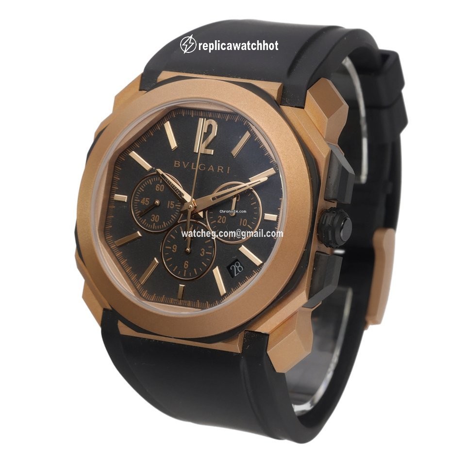 Bulgari Octo Mens watch Unisex Automatic Rose gold BGOP41BGLD 2