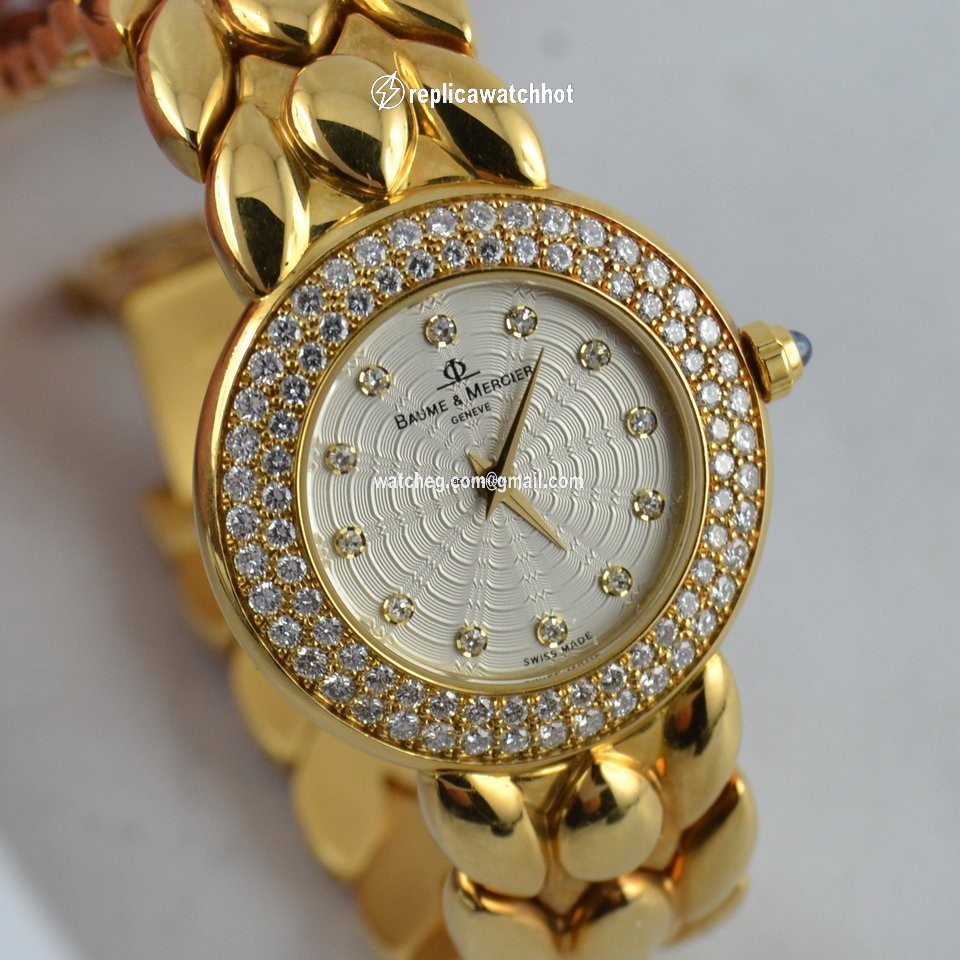 Baume & Mercier Womens watch Quartz Yellow gold MV035053 2