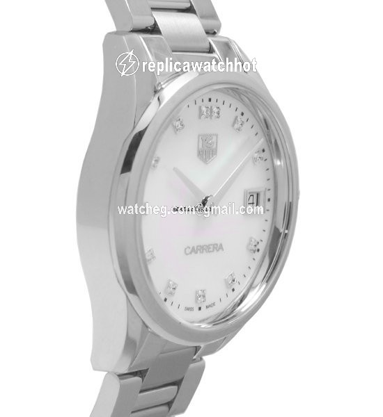 TAG Heuer Carrera Lady Womens watch Quartz Steel WAR1314 2