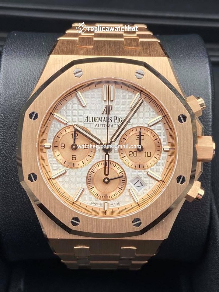 Audemars Piguet Royal Oak Chronograph Mens watch Unisex Automatic Rose gold 26315OR.OO.1256OR.01 2