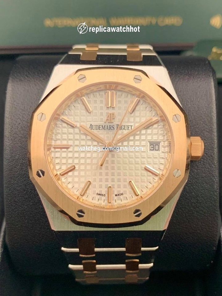 Audemars Piguet Royal Oak Selfwinding Womens watch Automatic Gold Steel 77350SR.OO.1261SR.01 2
