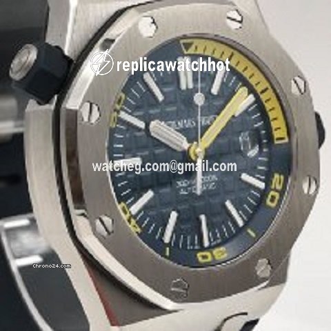 Audemars Piguet Royal Oak Offshore Diver Mens watch Unisex Automatic Steel 15710ST.OO.A027CA.01 2