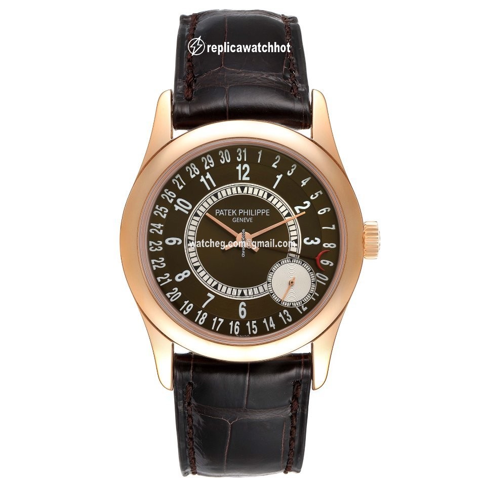 Patek Philippe Calatrava Mens watch Unisex Automatic Rose gold 6000R 2