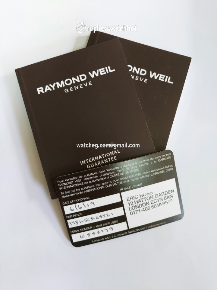 Raymond Weil Freelancer Mens watch Unisex Automatic Steel 7731-SC3-65521 2