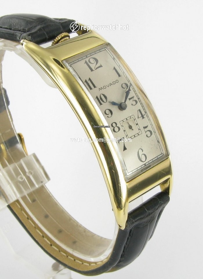 Movado Manual winding Yellow gold 4009 2