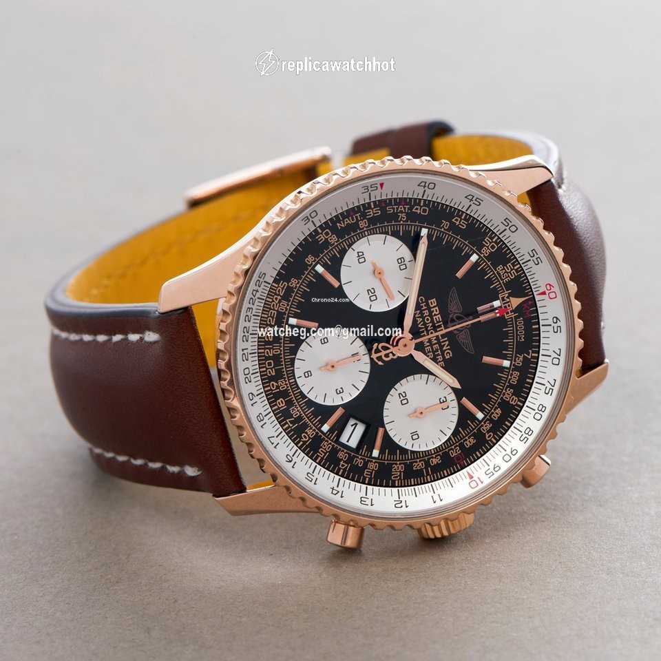 Breitling Navitimer Mens watch Unisex Automatic Rose gold R23322 2