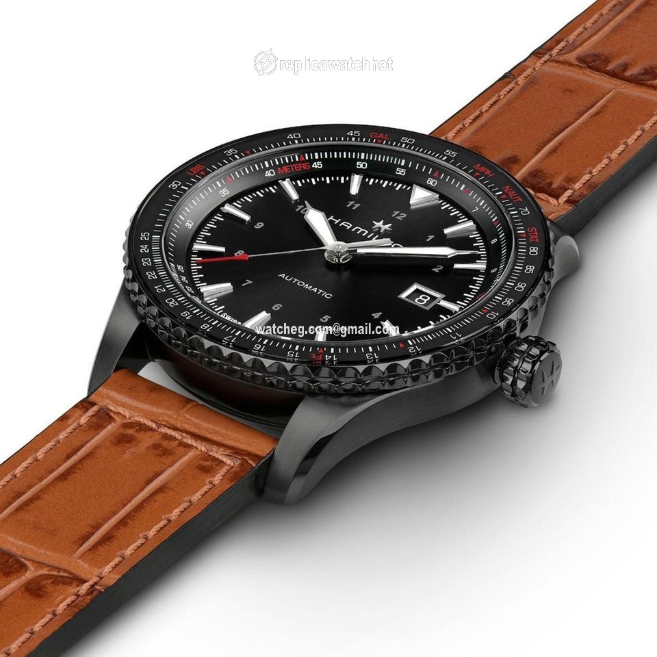 Hamilton Khaki Aviation Mens watch Unisex Automatic Steel H76625530 2