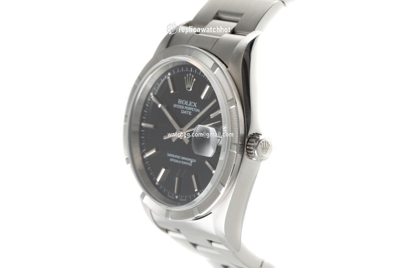 Rolex Oyster Perpetual Date Mens watch Unisex Steel Automatic 15210 2