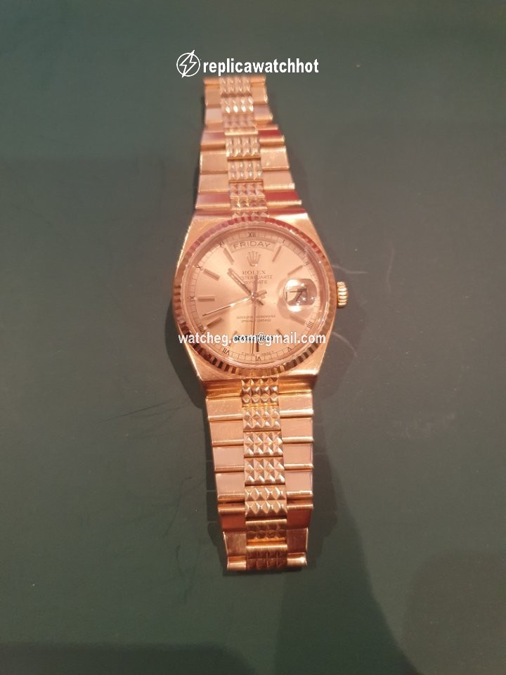 Rolex Day-Date Oysterquartz Mens watch Unisex Yellow gold Quartz 19038 2