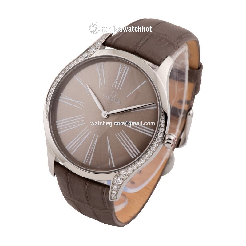 Omega De Ville Tresor Womens watch Quartz Steel 428.18.39.60.13.001 2