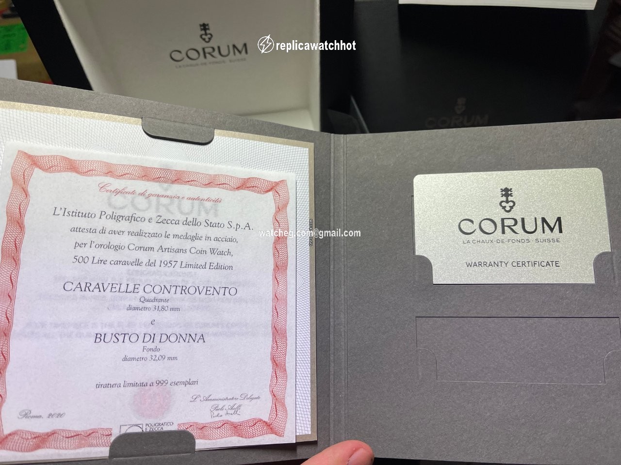 Corum Mens watch Unisex Automatic Steel 082.645.20 0001 ZE20 2