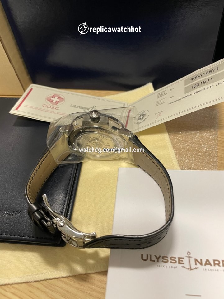 Ulysse Nardin Marine Mens watch Unisex Automatic Steel 183-122-3-42 2