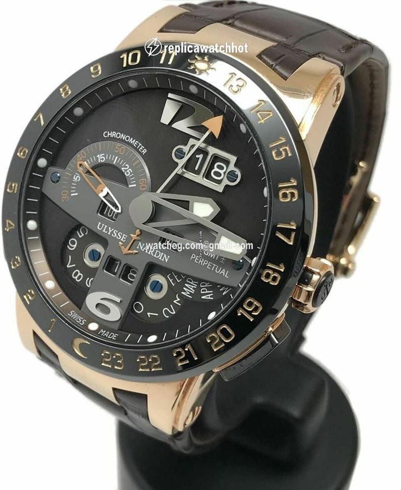 Ulysse Nardin El Toro  Black Toro Mens watch Unisex Automatic Rose gold 323-00 2