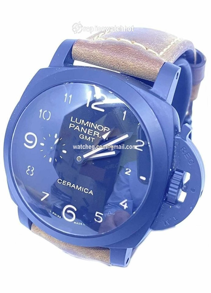 Panerai Luminor 1950 3 Days GMT Automatic Mens watch Unisex Automatic Ceramic GMT PAM00441 2