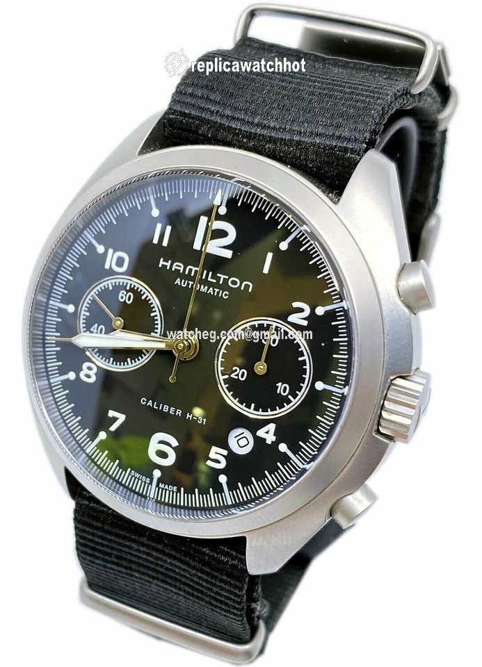 Hamilton Khaki Pilot Pioneer Mens watch Unisex Automatic Steel H76456435 2