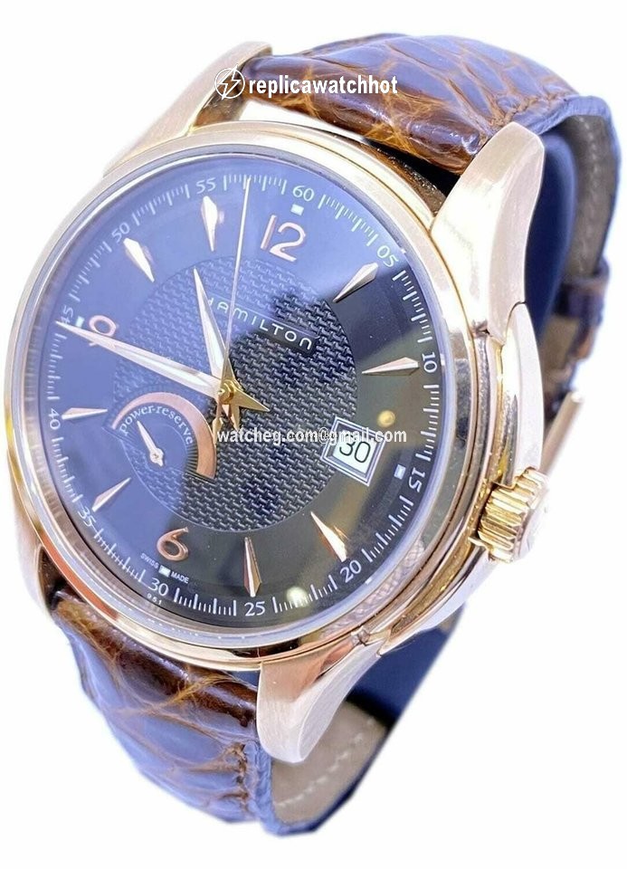 Hamilton Jazzmaster Mens watch Unisex Automatic Rose gold H32549595 2