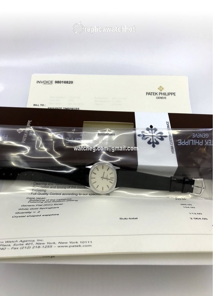 Patek Philippe Mens watch Unisex Manual winding White gold 3581-1G-200 2