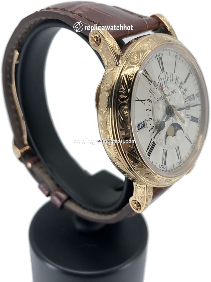 Patek Philippe Perpetual Calendar Mens watch Unisex Automatic Rose gold 5160R-001 2