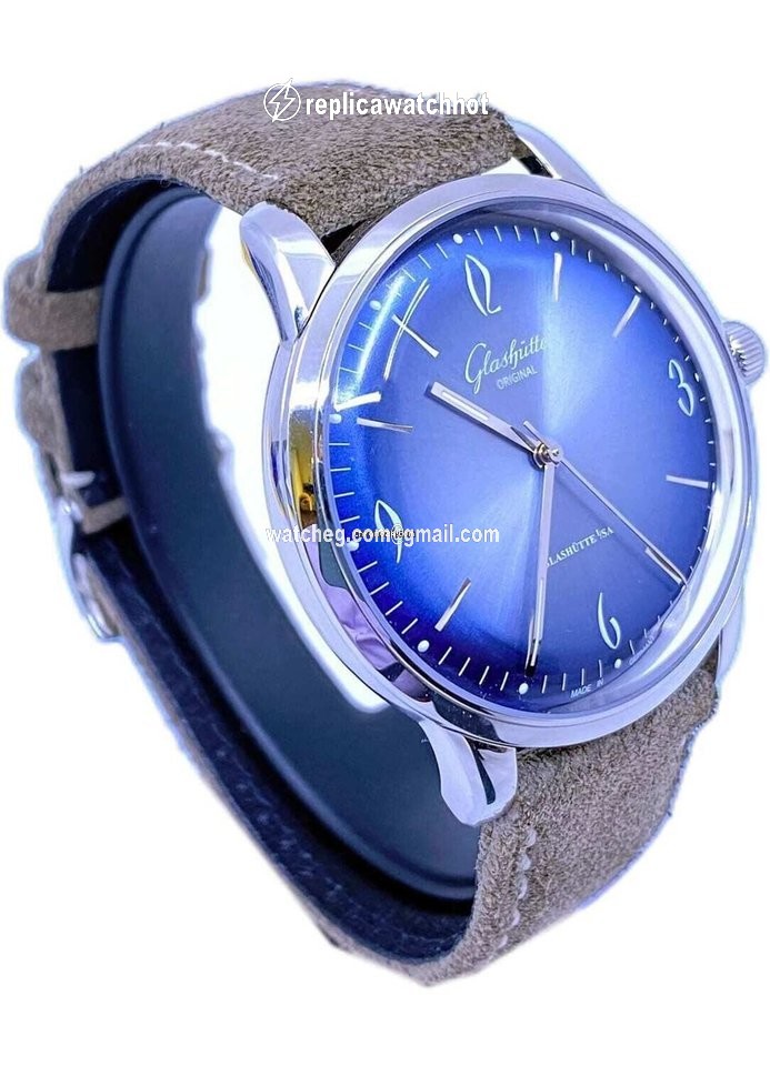 Glashtte Original Sixties Mens watch Unisex Automatic Steel 1-39-52-14-02-04 2