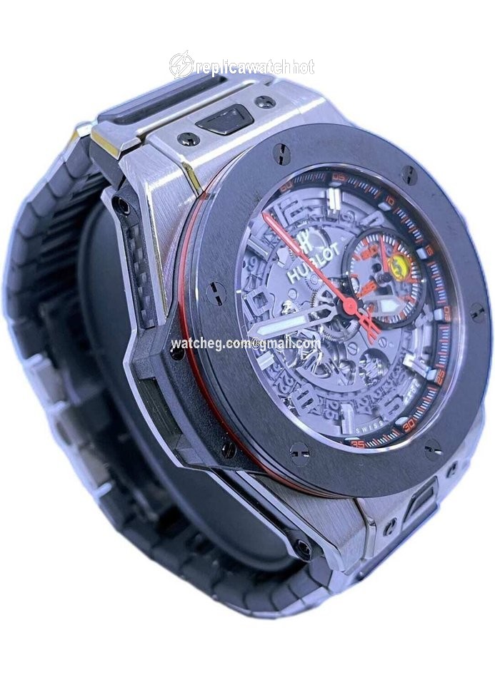 Hublot Big Bang Ferrari Mens watch Unisex Automatic Titanium 401.NM.0123.NM 2