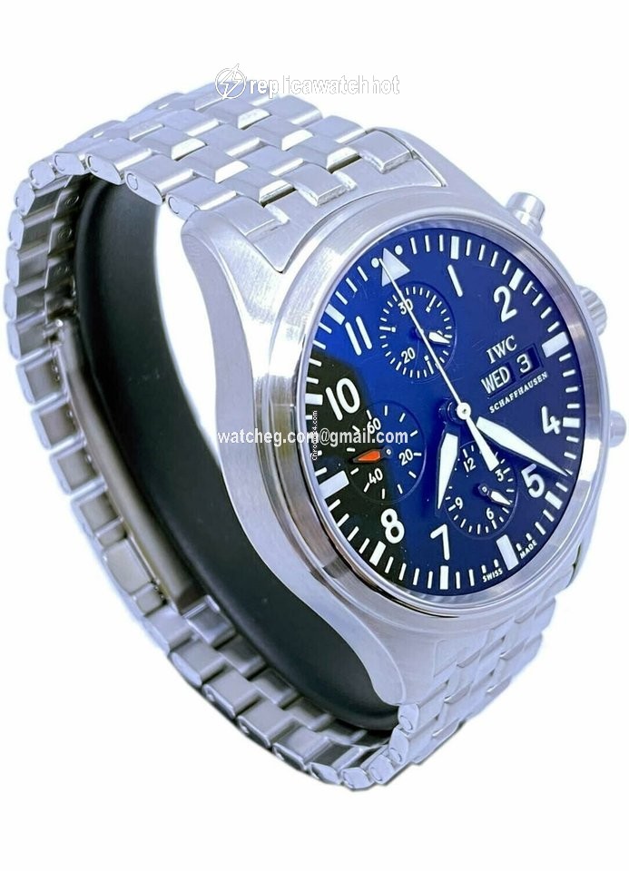 IWC Pilot Chronograph Mens watch Unisex Automatic Steel IW3717.04 2