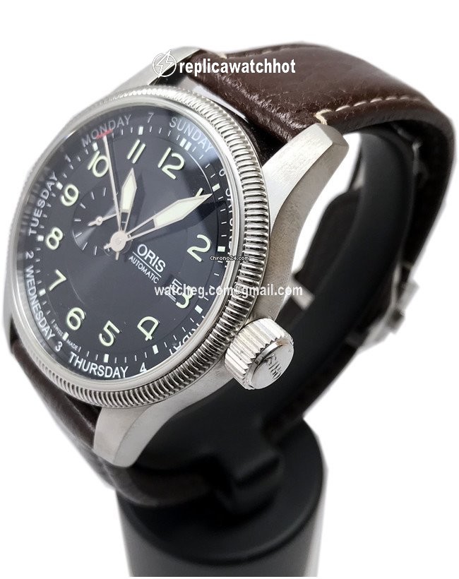 Oris Big Crown Small Second Pointer Day Mens watch Unisex Automatic Steel 01-745-7688-4034-07-5-22-77FC 2