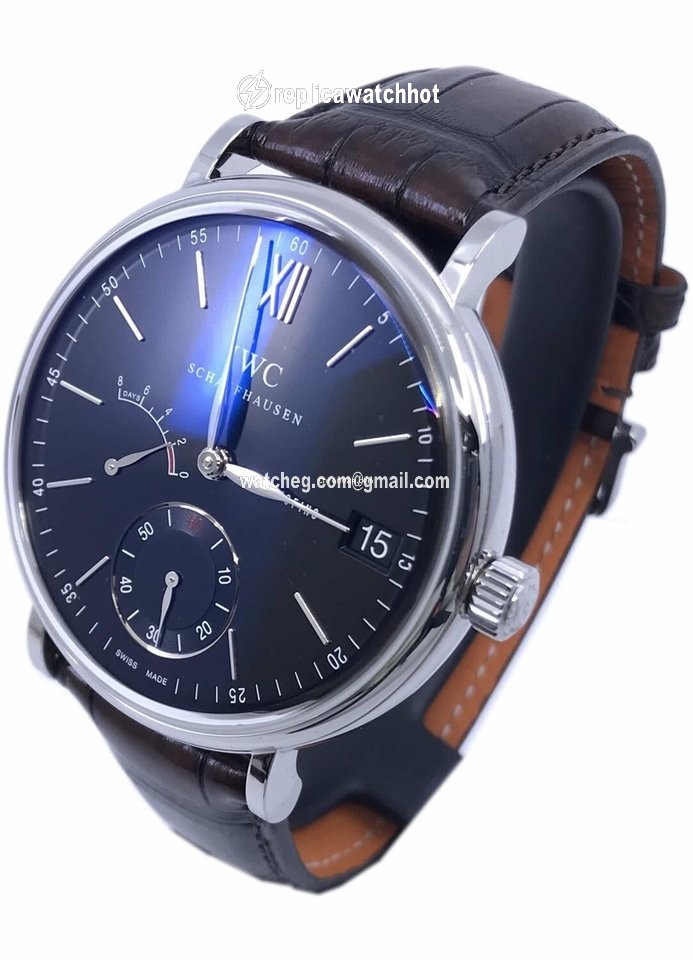 IWC Portofino Hand-Wound Mens watch Unisex Manual winding Steel IW5101-02 2