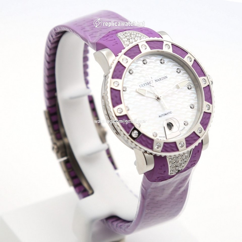 Ulysse Nardin Lady Diver Womens watch Automatic Steel 8103-101E-3C 10.17 2