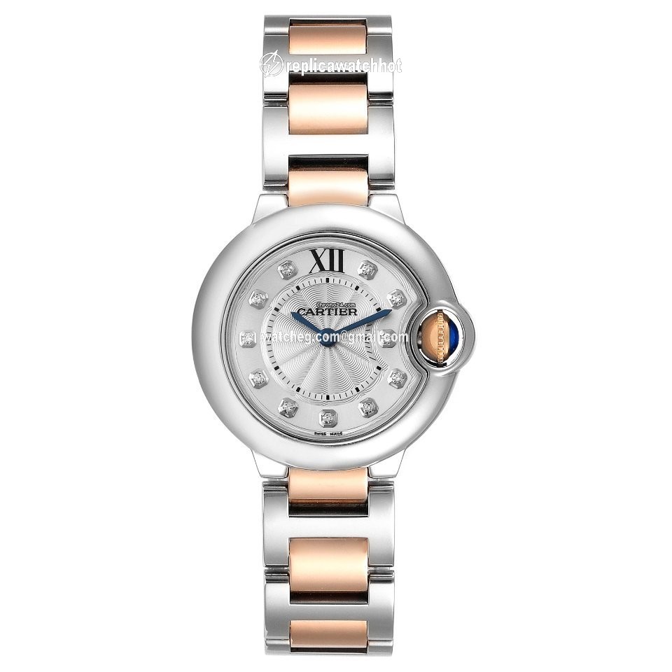 Cartier Ballon Bleu 28mm Womens watch Quartz Steel WE902030 2