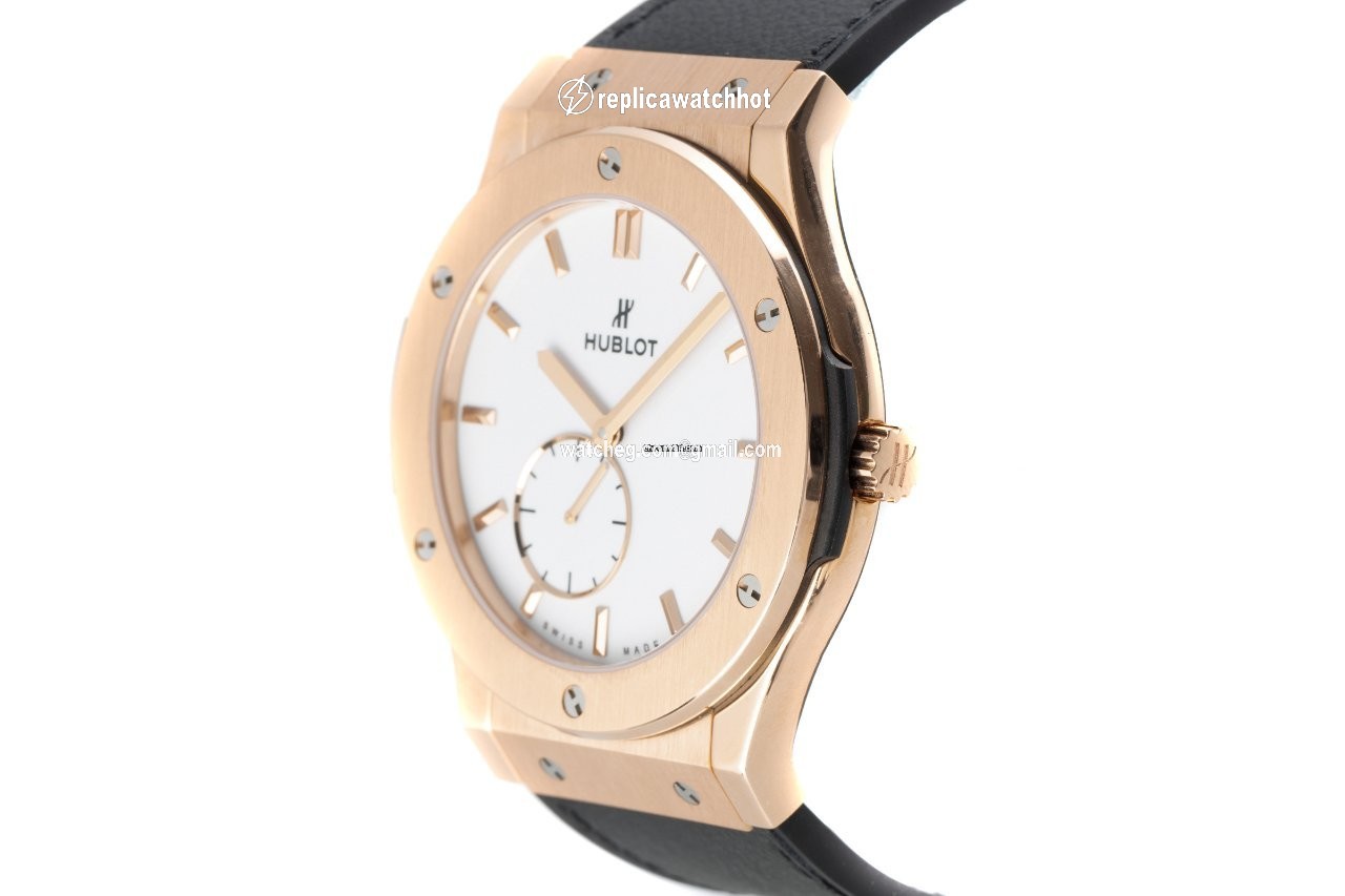Hublot Classic Fusion Ultra-Thin Mens watch Unisex Manual winding Red gold 515.OX.2210.LR 2
