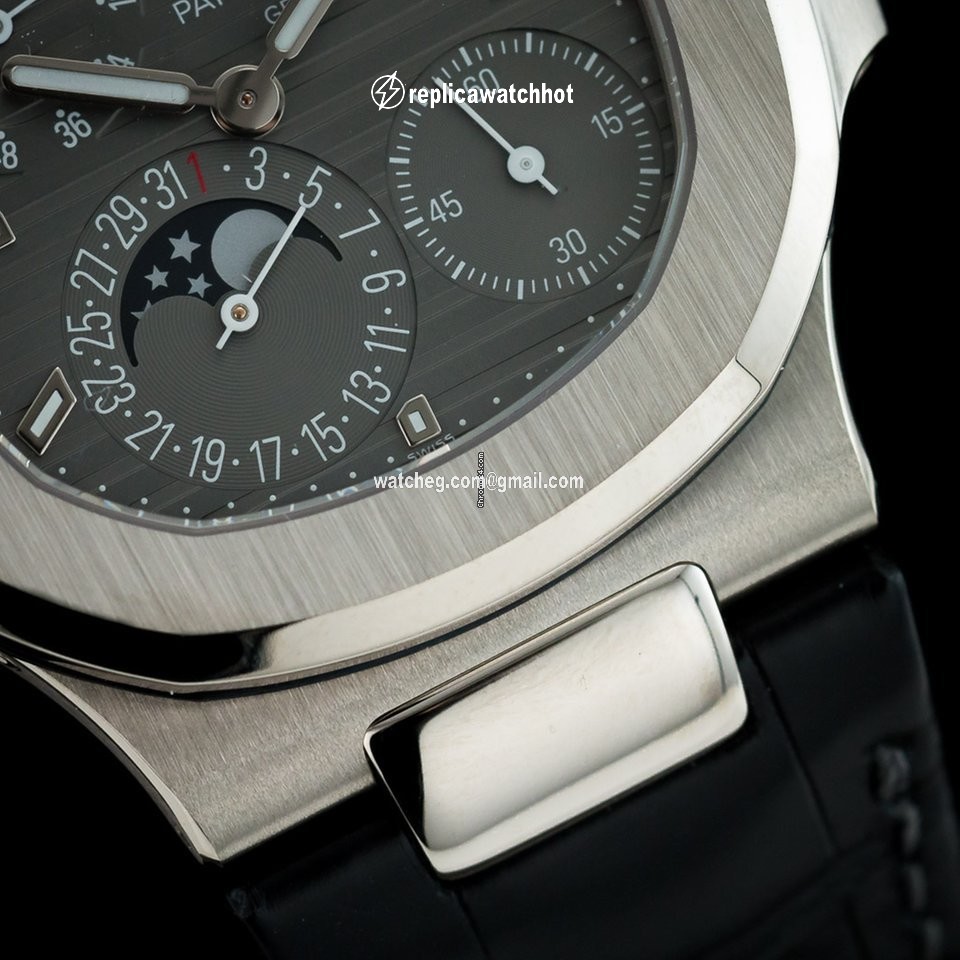 Patek Philippe Nautilus Mens watch Unisex Automatic White gold 5712G-001 2