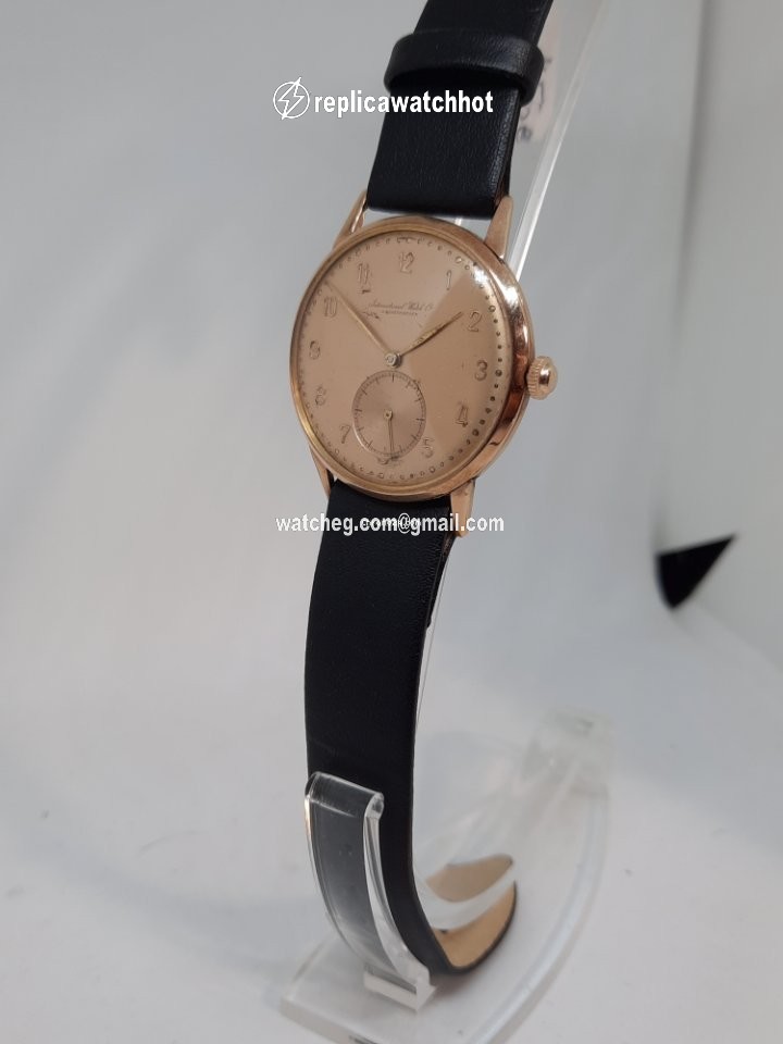 IWC Mens watch Unisex Manual winding Rose gold c62 2