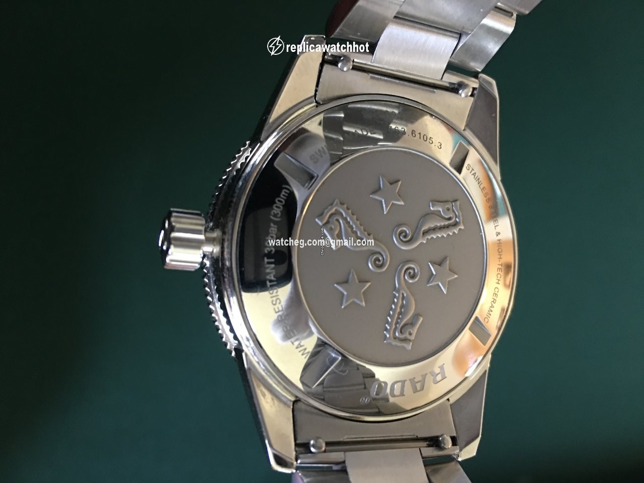 Rado HyperChrome Captain Cook Mens watch Unisex Automatic Steel R32105313 2