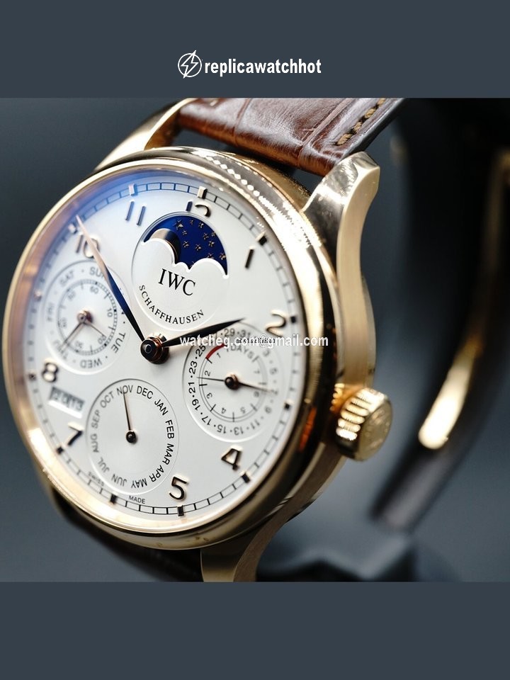 IWC Portuguese Perpetual Calendar Mens watch Unisex Automatic IW502306 2
