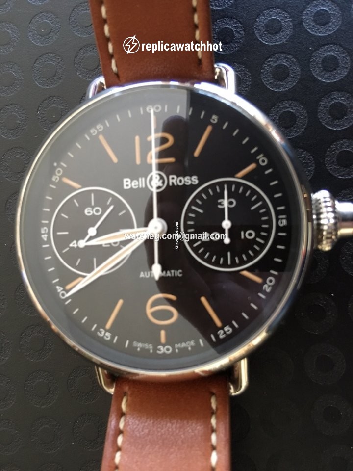 Bell & Ross Vintage Mens watch Unisex Steel BRWW1-MONO-HER SCA 2