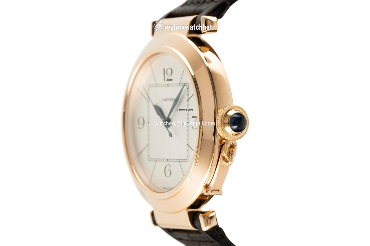 Cartier Pasha Mens watch Unisex Automatic Red gold 2770 2