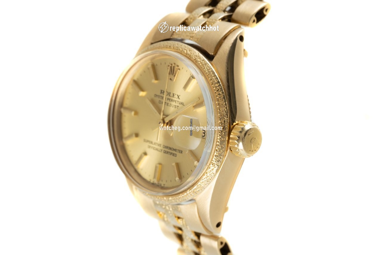 Rolex Lady-Datejust Womens watch Yellow gold Automatic 6701 2