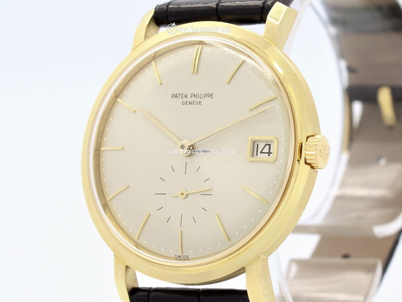 Patek Philippe Calatrava Mens watch Unisex Automatic Yellow gold 3445J 2