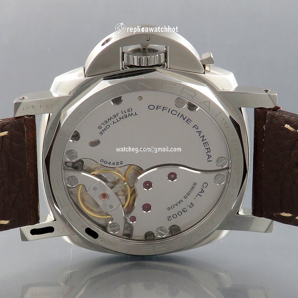 Panerai Luminor 1950 3 Days Power Reserve Mens watch Unisex Manual winding Steel PAM 00423orPAM 423 2