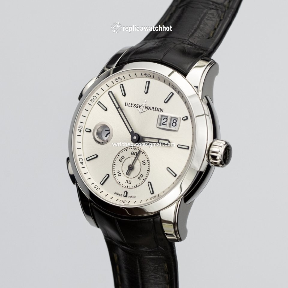 Ulysse Nardin Dual Time Mens watch Unisex Automatic Steel 3343-126 91 2